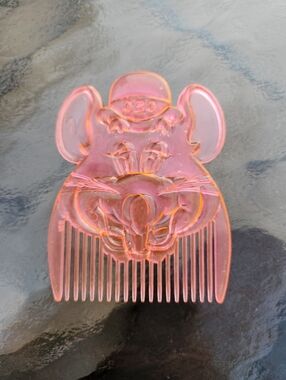 Vintage Chuck E. Cheese Plastic Comb